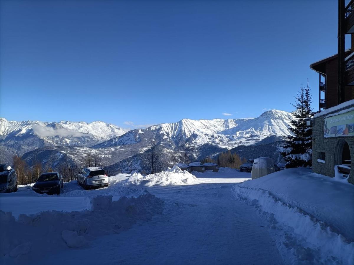 Appartement 2 Chbres Calme Vue Vallee 500M Des Pistes Le Corbier Exterior foto