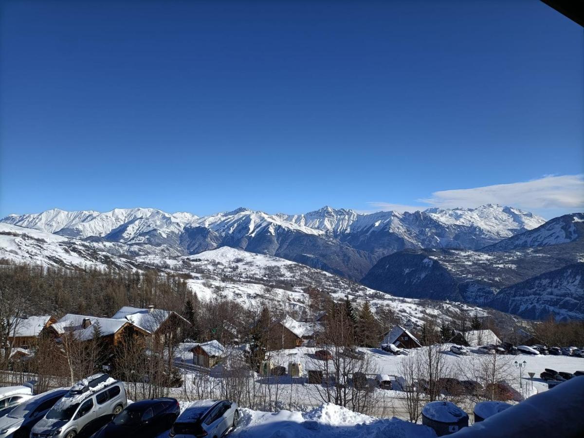 Appartement 2 Chbres Calme Vue Vallee 500M Des Pistes Le Corbier Exterior foto