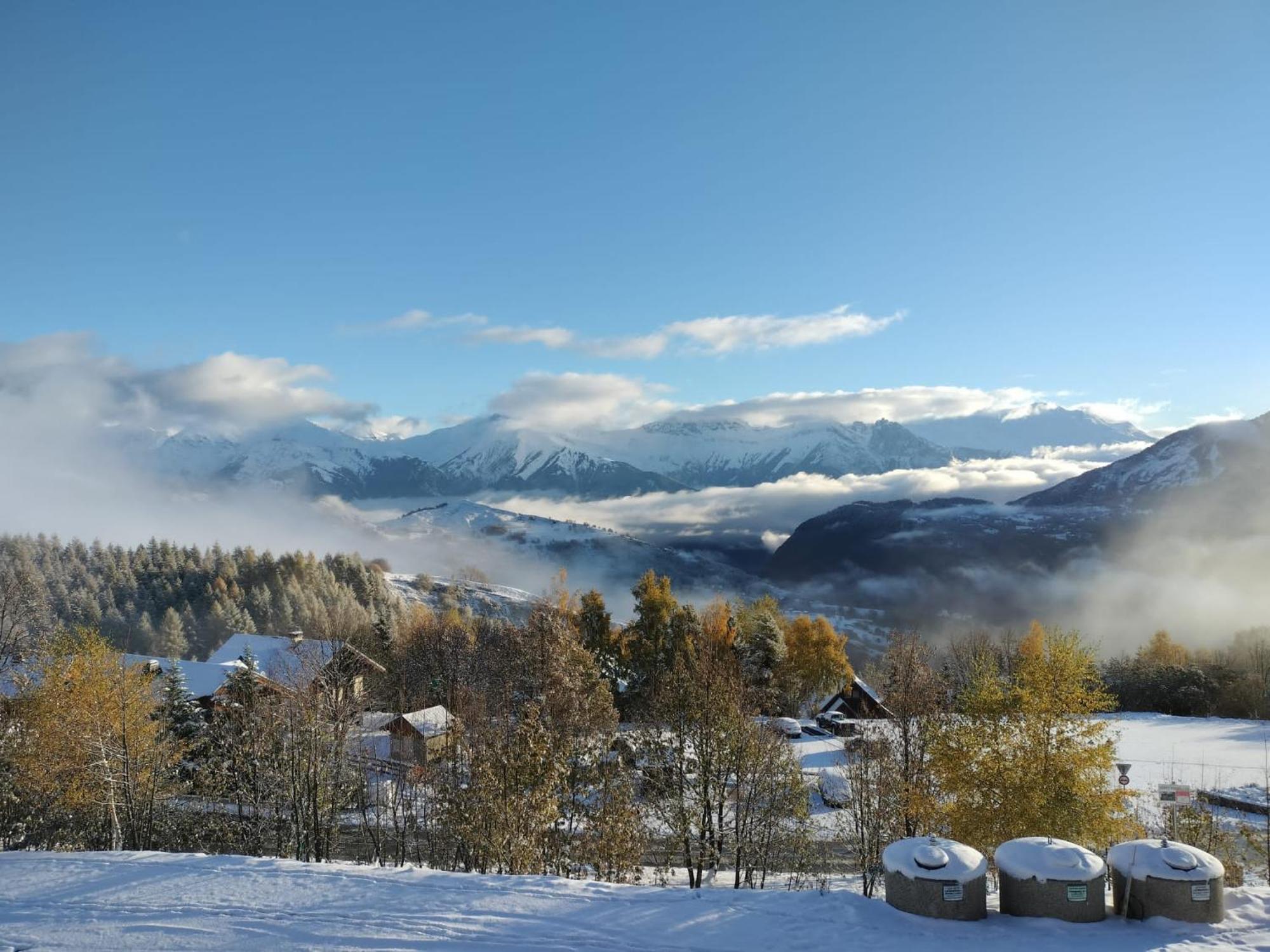 Appartement 2 Chbres Calme Vue Vallee 500M Des Pistes Le Corbier Exterior foto
